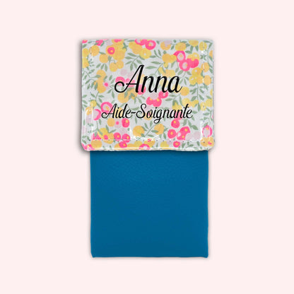Pochette aimantée Liberty Wiltshire Fluo