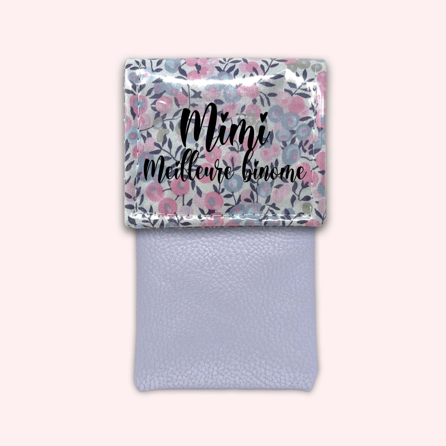 Pochette aimantée Liberty Wiltshire Parme