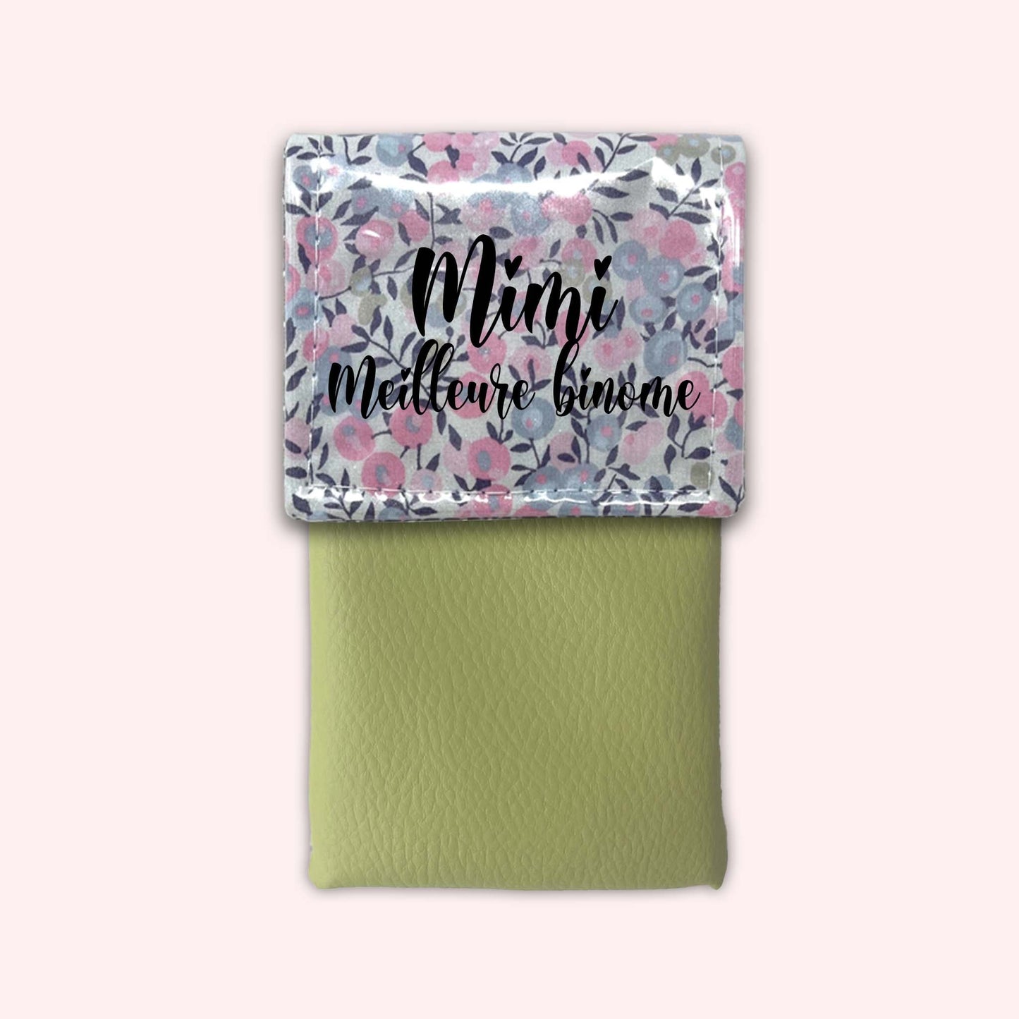 Pochette aimantée Liberty Wiltshire Parme