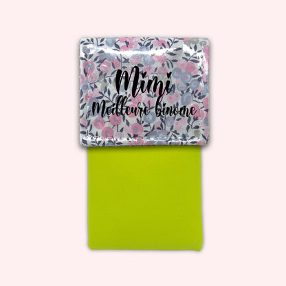Pochette aimantée Liberty Wiltshire Parme