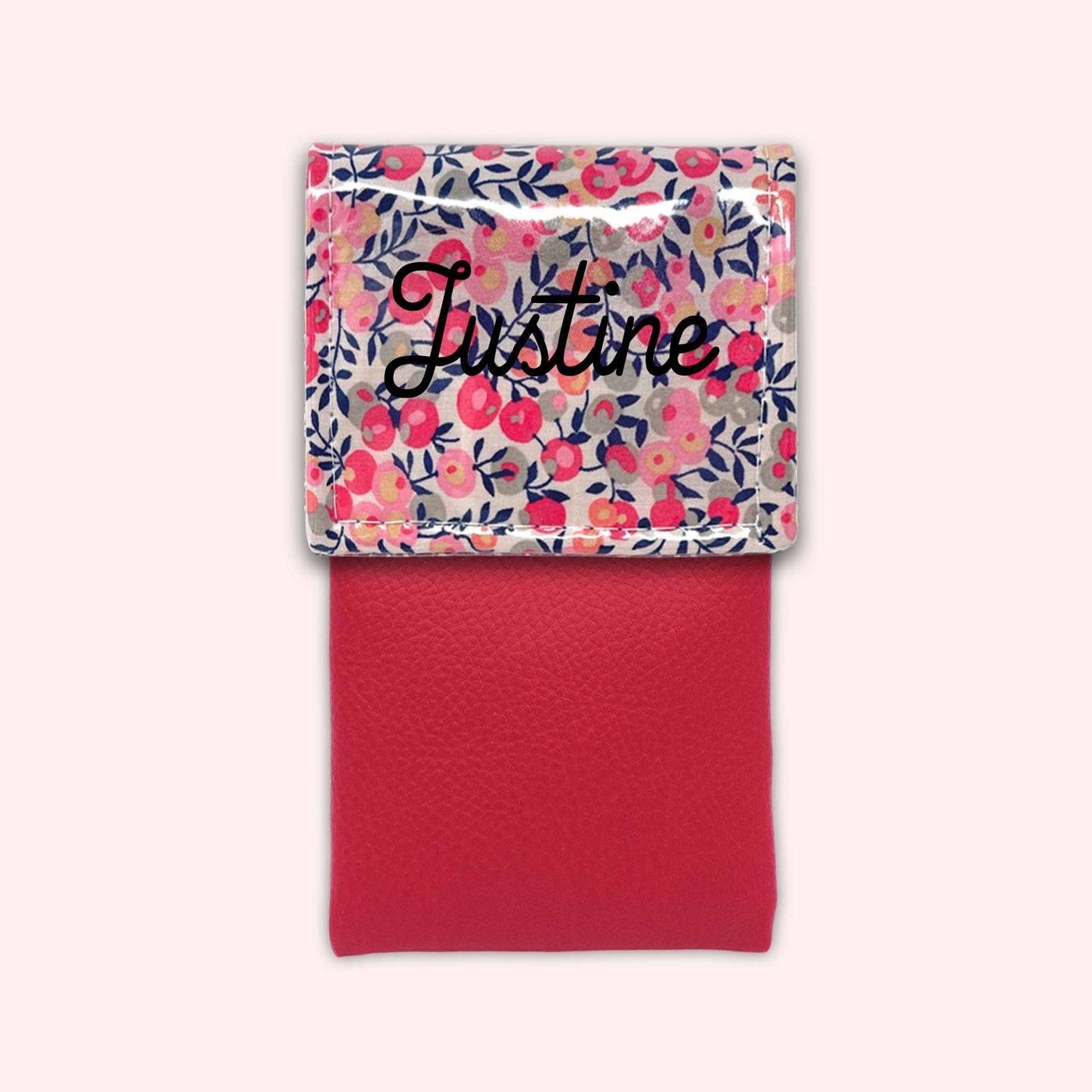 Liberty Wiltshire Rose Magnetic Pouch