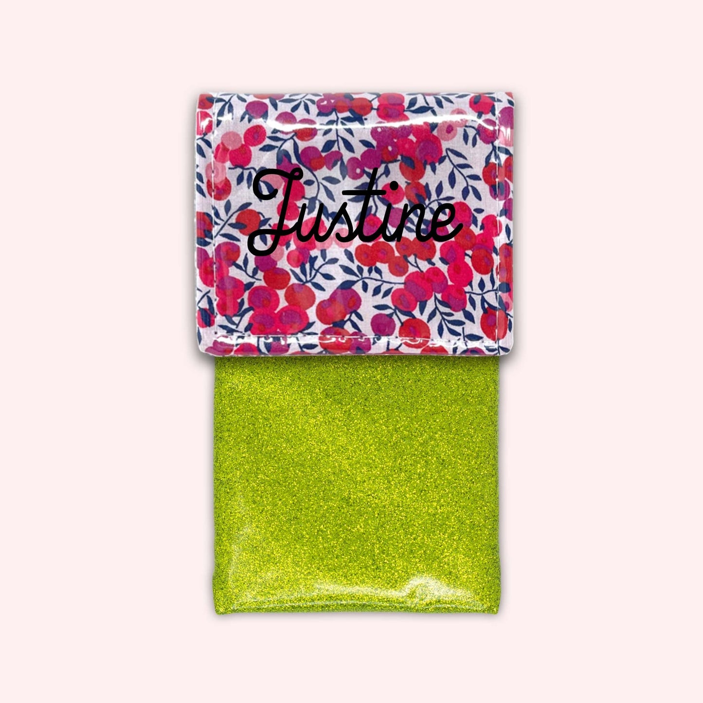 Pochette aimantée Liberty Wiltshire Rouge