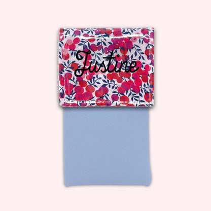 Pochette aimantée Liberty Wiltshire Rouge