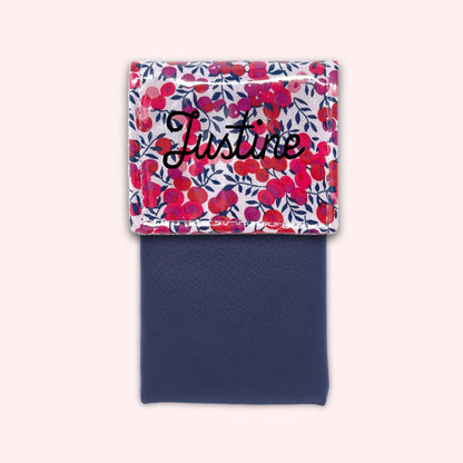 Pochette aimantée Liberty Wiltshire Rouge