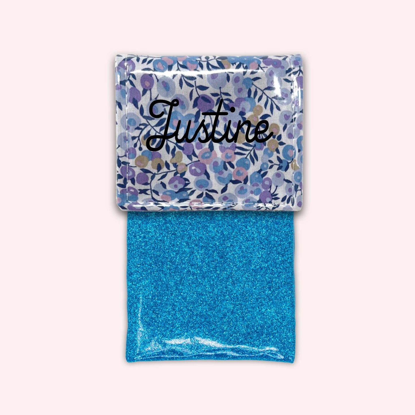 Pochette aimantée Liberty Wiltshire Violet