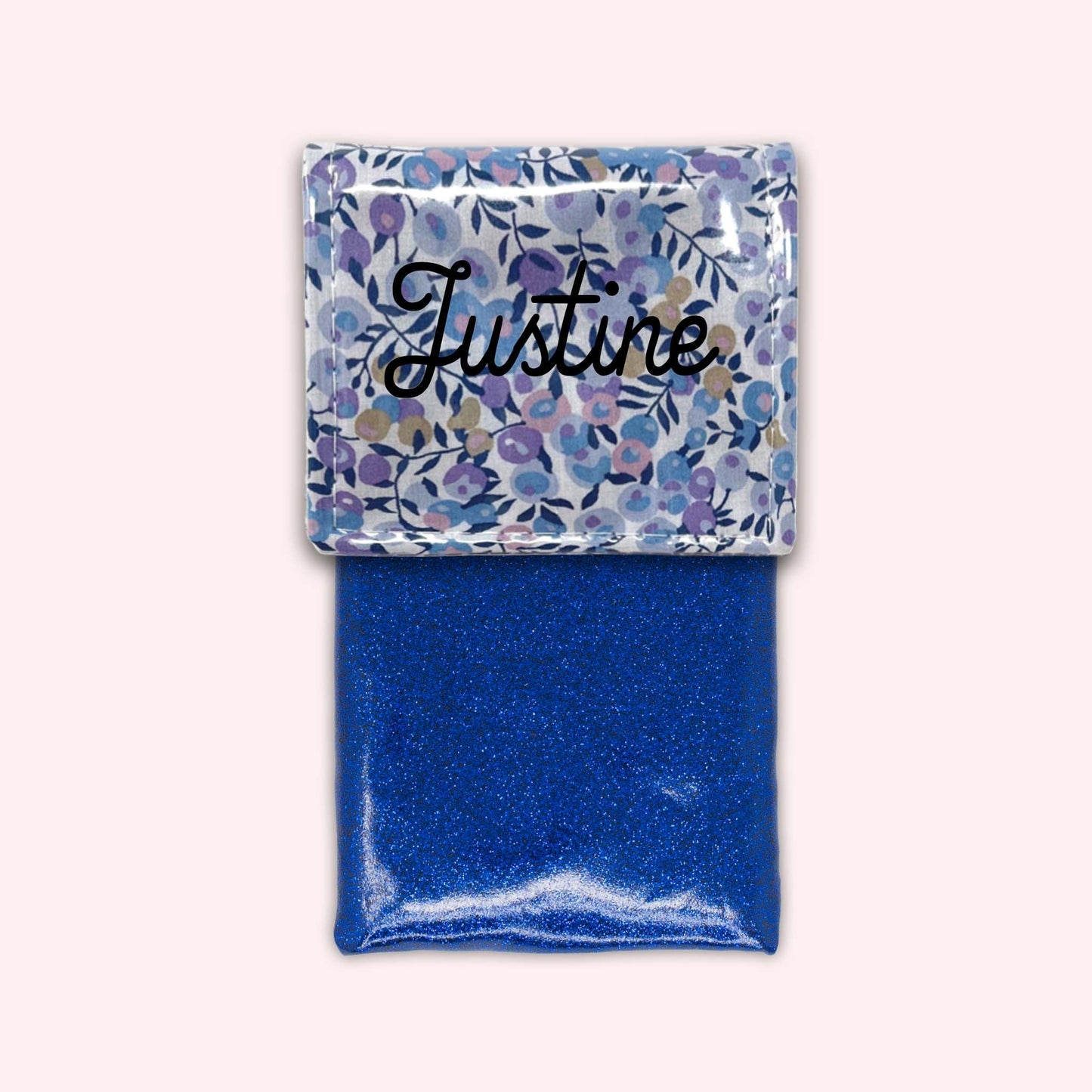 Pochette aimantée Liberty Wiltshire Violet