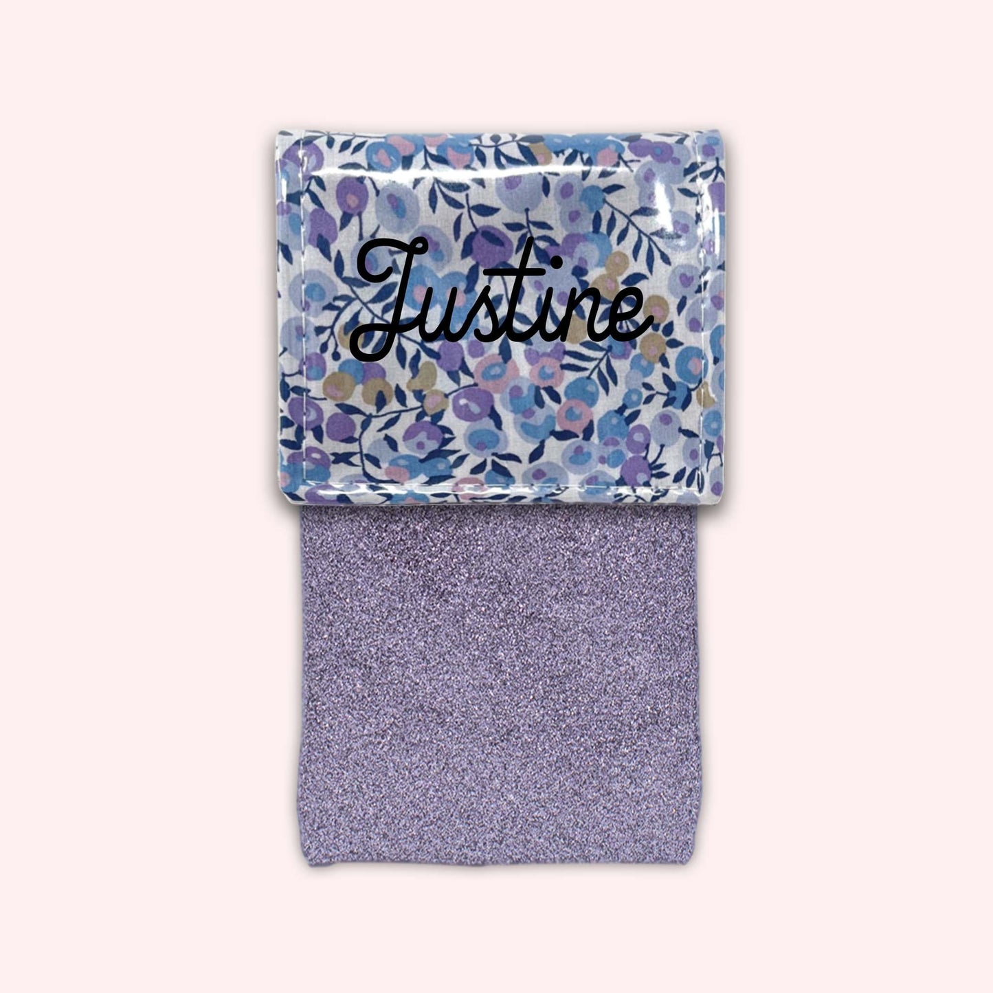 Pochette aimantée Liberty Wiltshire Violet