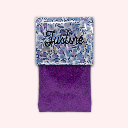 Pochette aimantée Liberty Wiltshire Violet