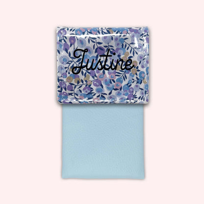 Pochette aimantée Liberty Wiltshire Violet