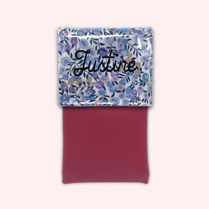 Pochette aimantée Liberty Wiltshire Violet