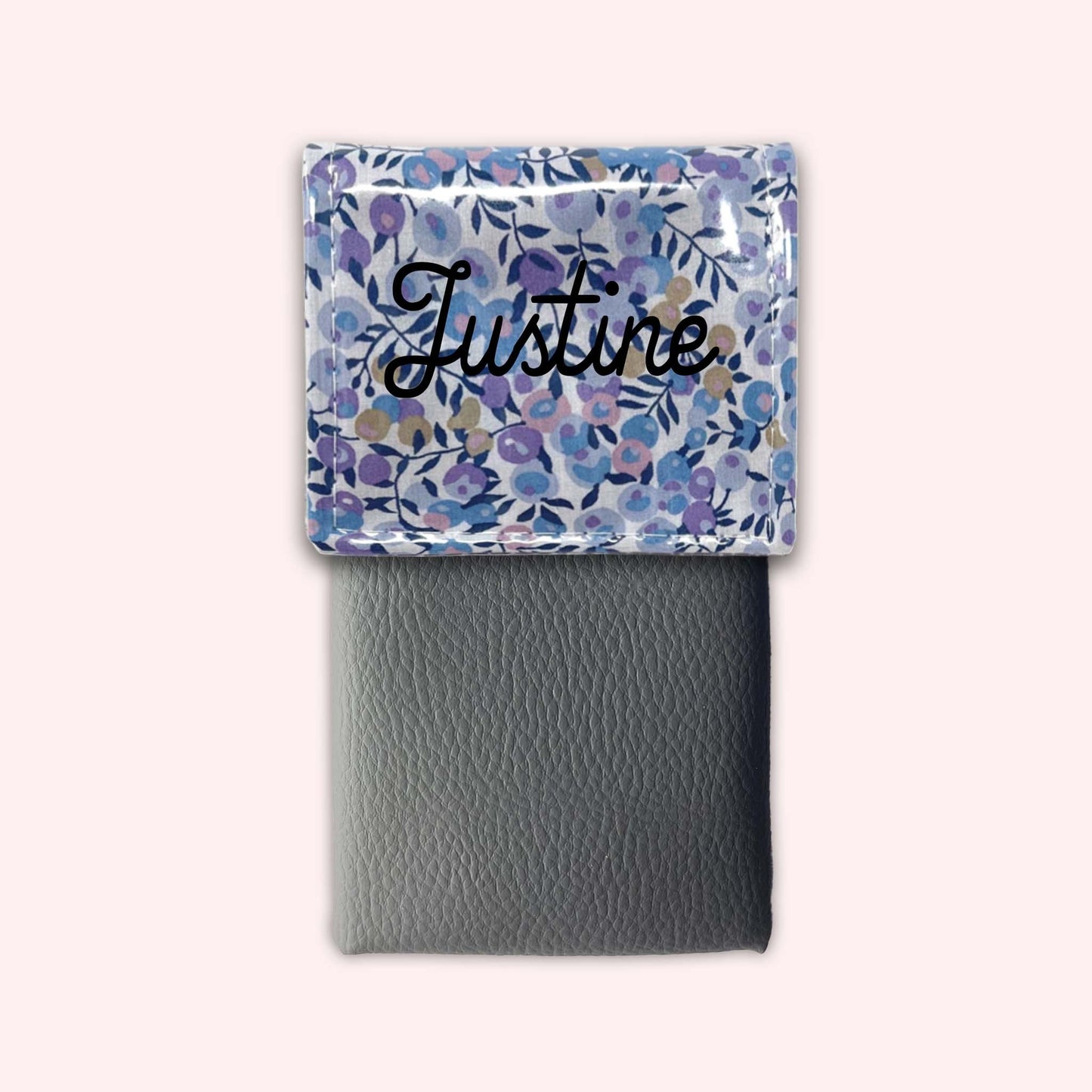 Pochette aimantée Liberty Wiltshire Violet