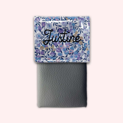 Pochette aimantée Liberty Wiltshire Violet