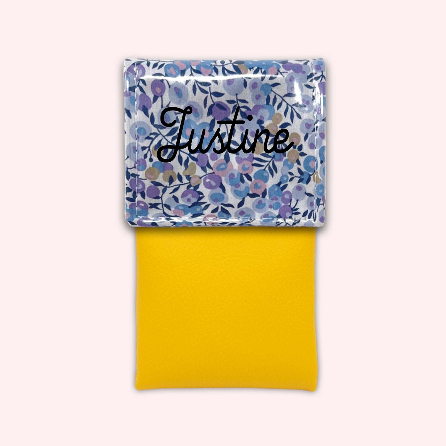 Pochette aimantée Liberty Wiltshire Violet