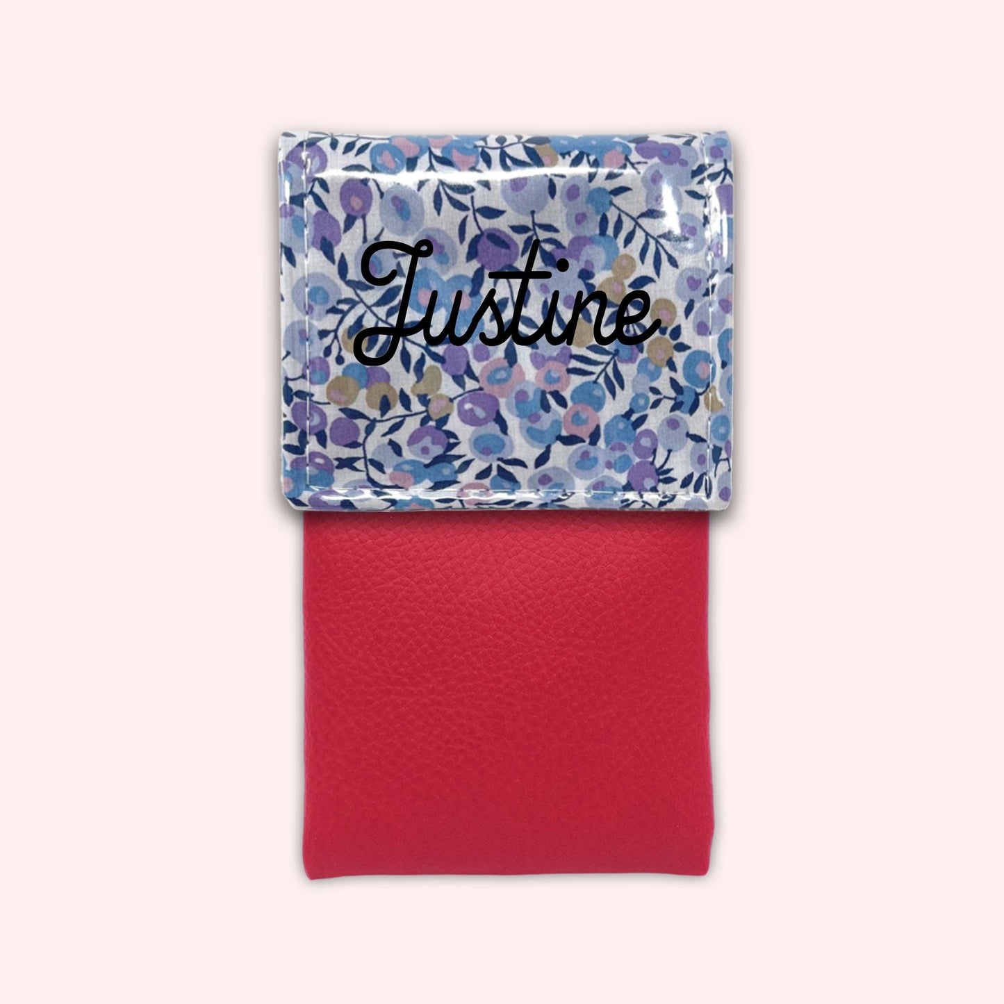 Pochette aimantée Liberty Wiltshire Violet