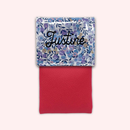 Pochette aimantée Liberty Wiltshire Violet