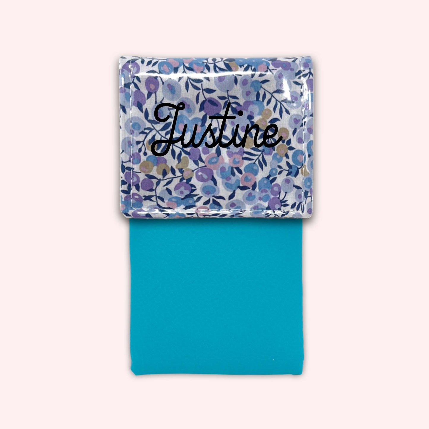 Pochette aimantée Liberty Wiltshire Violet