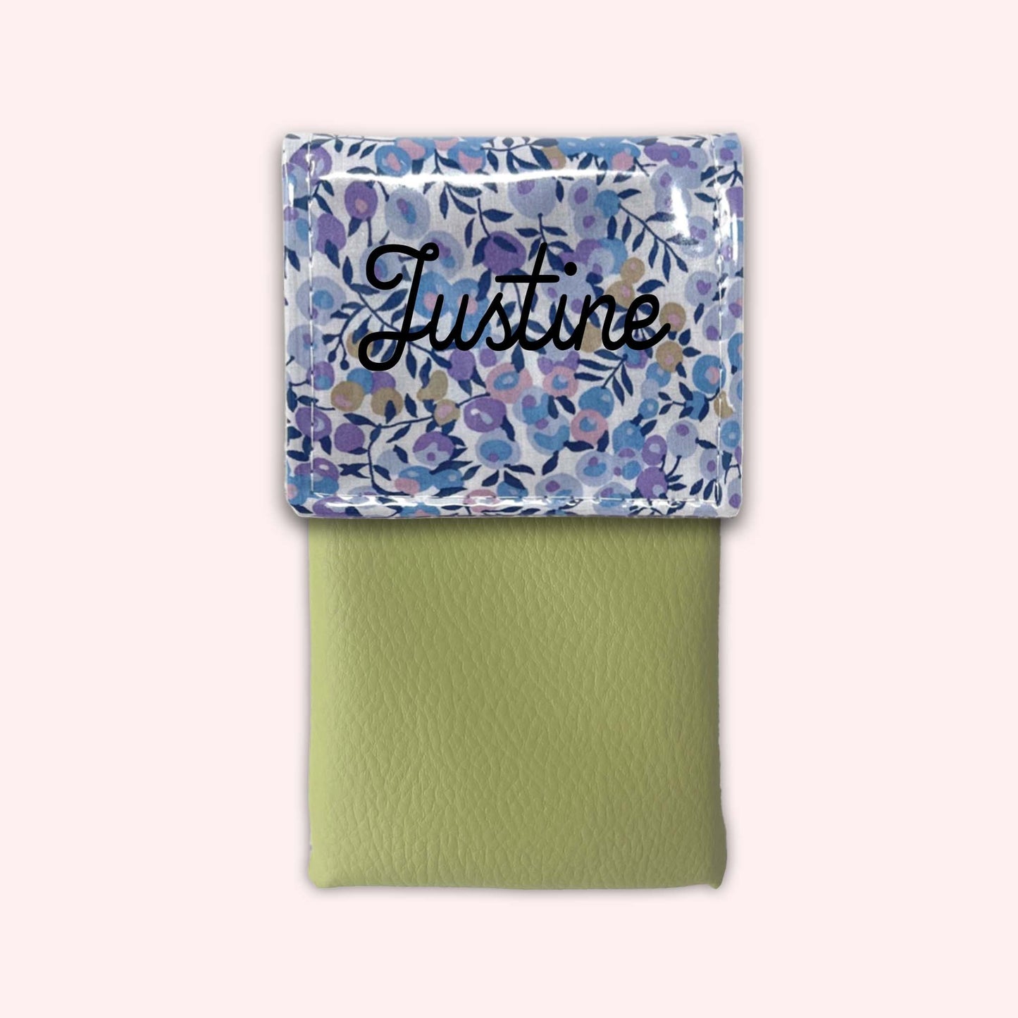 Pochette aimantée Liberty Wiltshire Violet