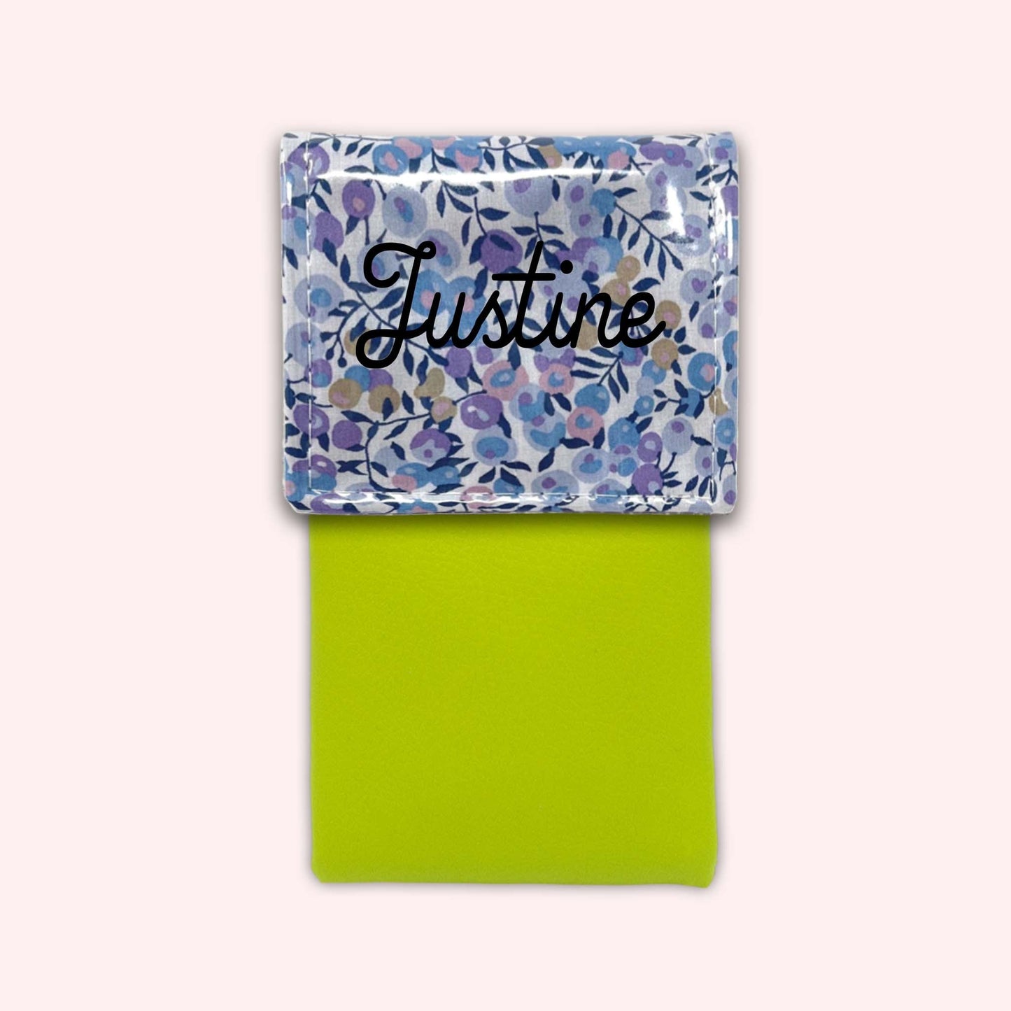 Pochette aimantée Liberty Wiltshire Violet