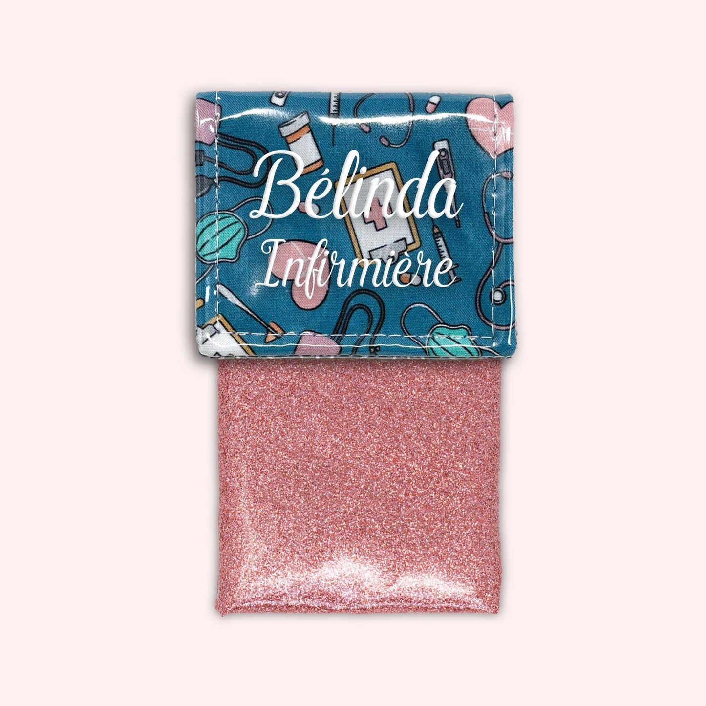 Pochette aimantée Médical Bleu Canard