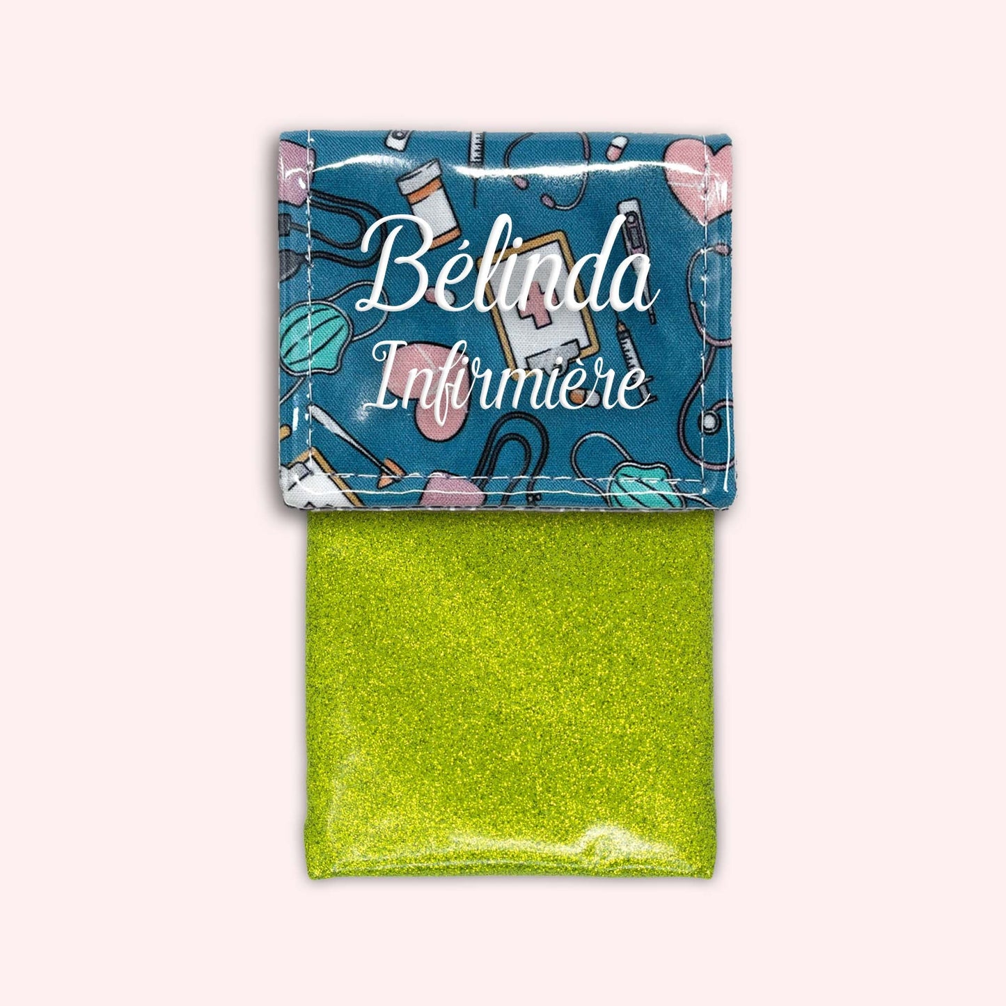 Pochette aimantée Médical Bleu Canard