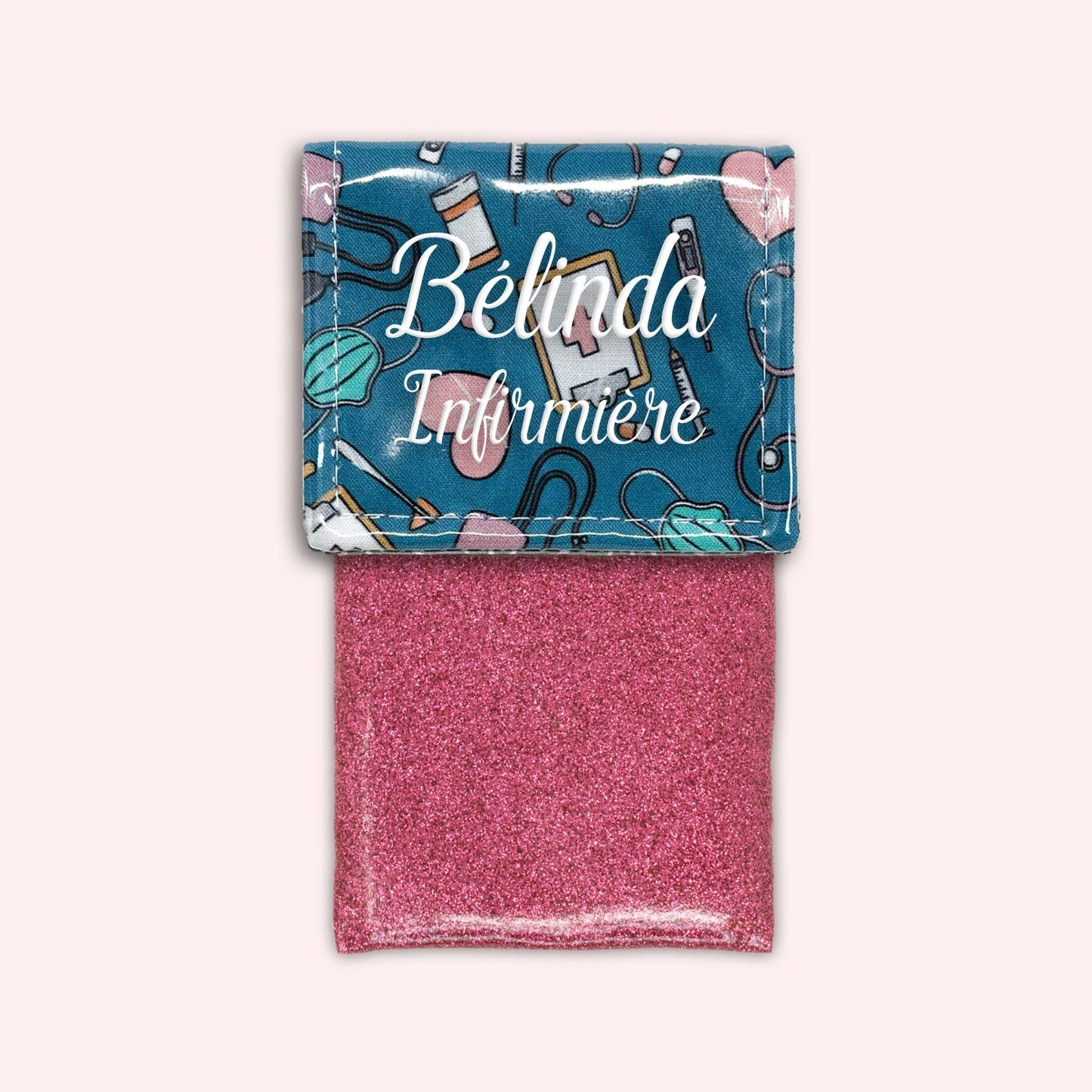 Pochette aimantée Médical Bleu Canard