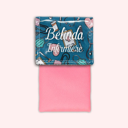 Pochette aimantée Médical Bleu Canard