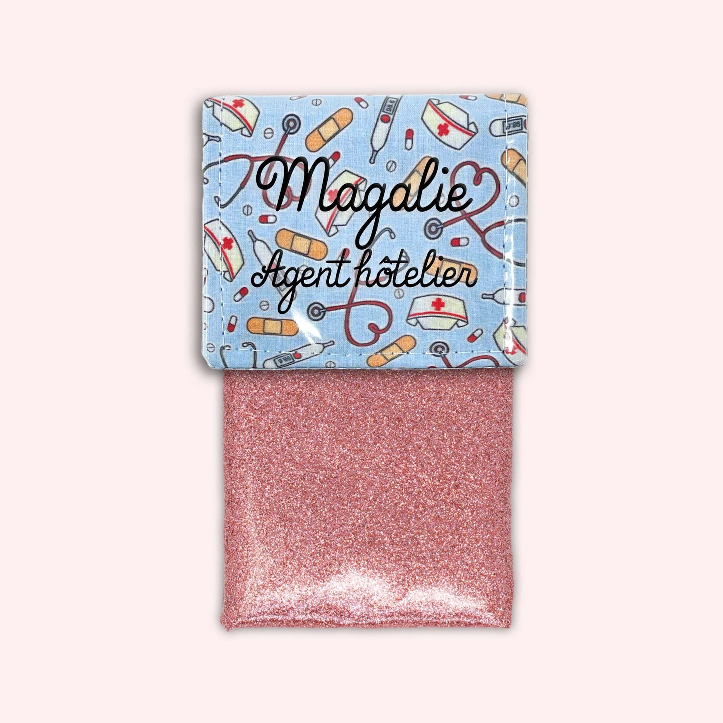 Pochette aimantée Médical Bleu Ciel