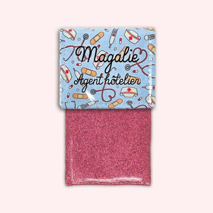 Pochette aimantée Médical Bleu Ciel