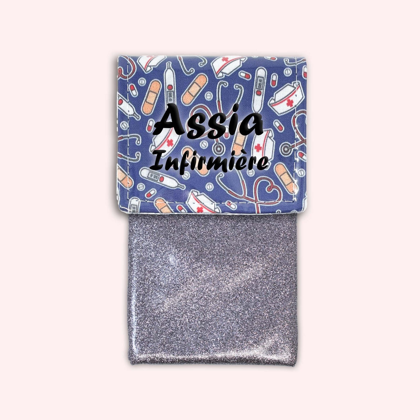 Pochette aimantée Médical Bleu Marine