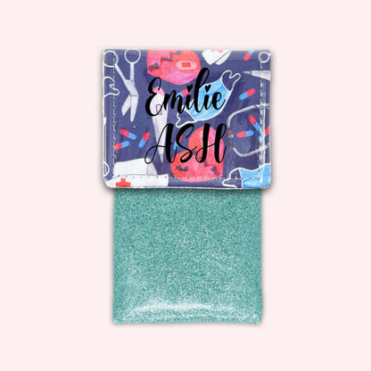Pochette aimantée Masque Coeur