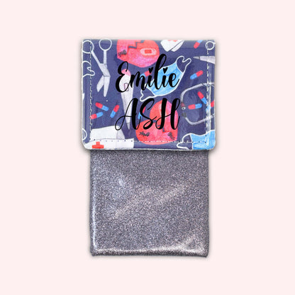 Pochette aimantée Masque Coeur