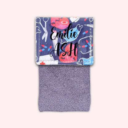 Pochette aimantée Masque Coeur
