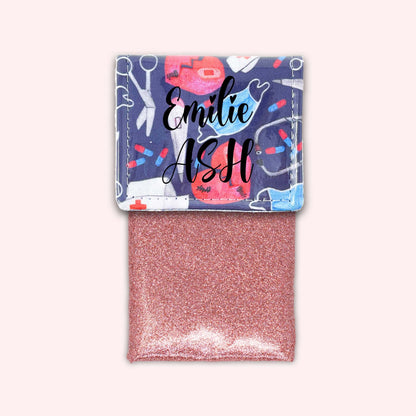 Pochette aimantée Masque Coeur
