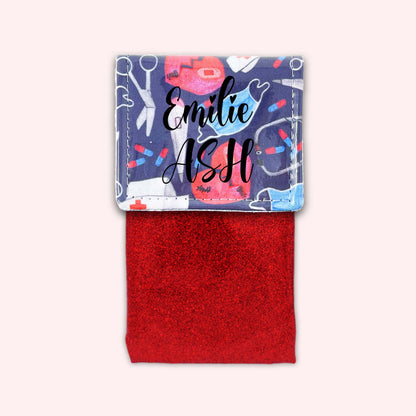 Pochette aimantée Masque Coeur
