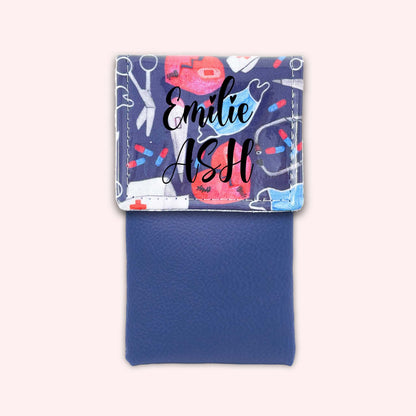 Pochette aimantée Masque Coeur