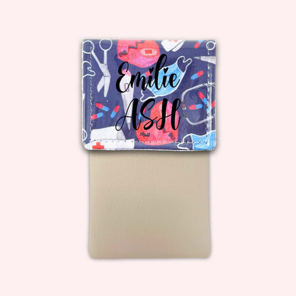 Pochette aimantée Masque Coeur