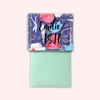 Pochette aimantée Masque Coeur