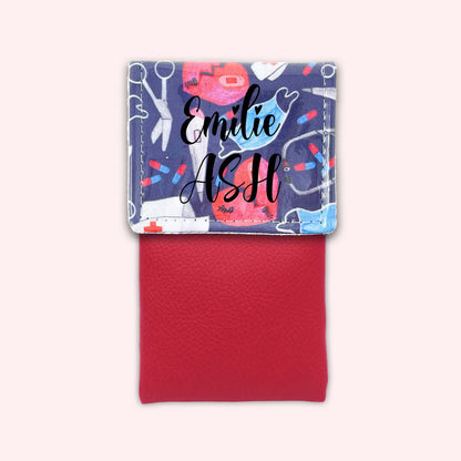 Pochette aimantée Masque Coeur