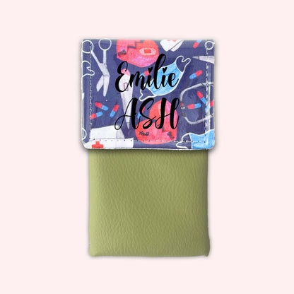 Pochette aimantée Masque Coeur