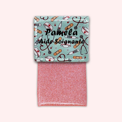 Pochette aimantée Médical Menthe