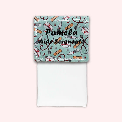 Pochette aimantée Médical Menthe
