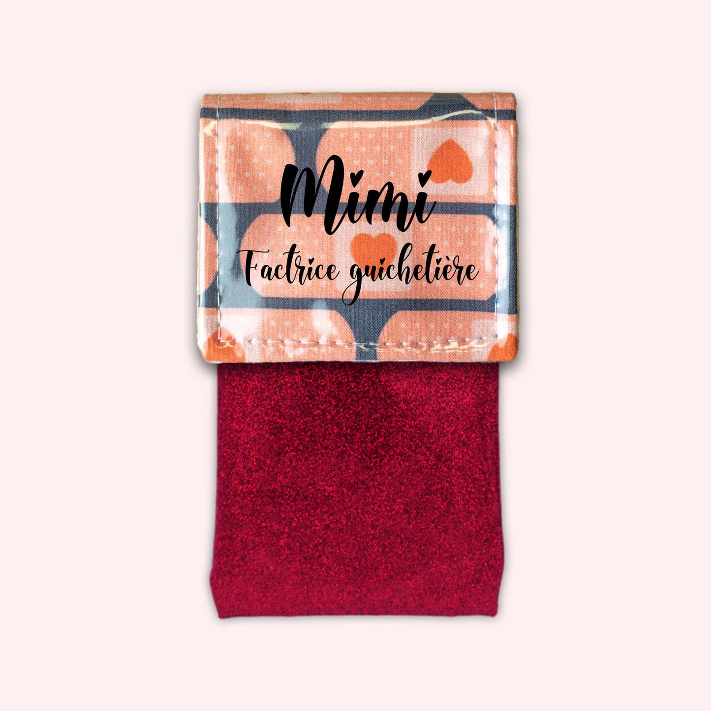 Salmon Bandages Magnetic Pouch