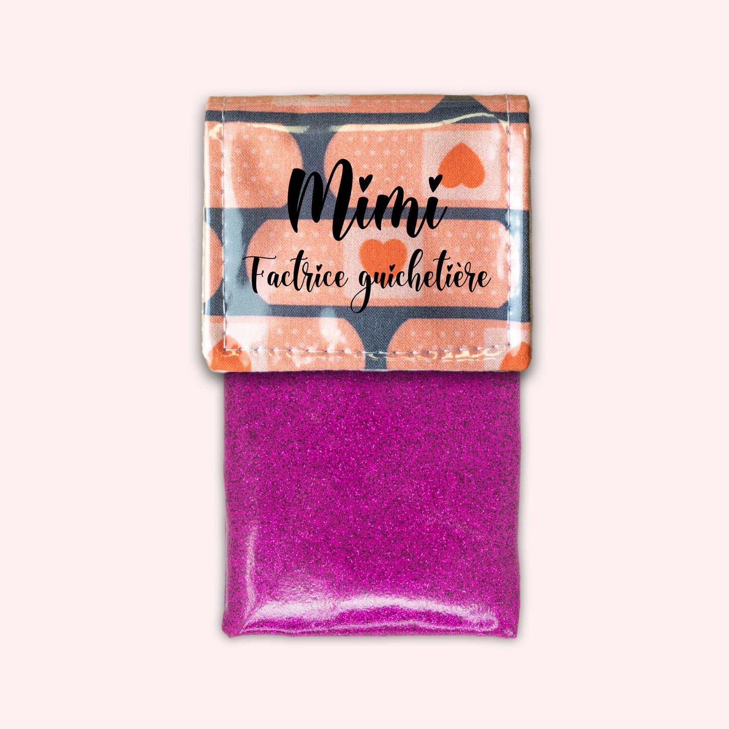 Salmon Bandages Magnetic Pouch