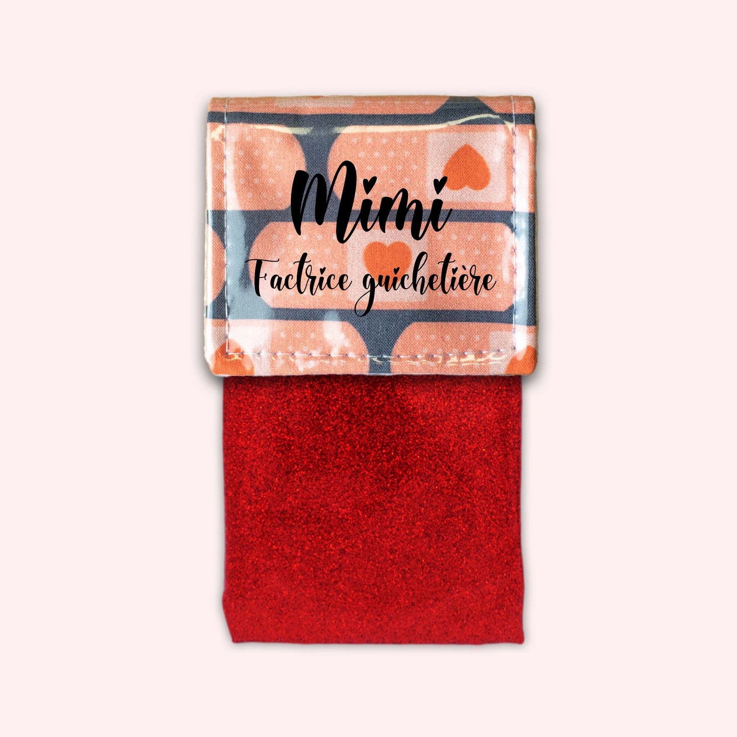 Salmon Bandages Magnetic Pouch