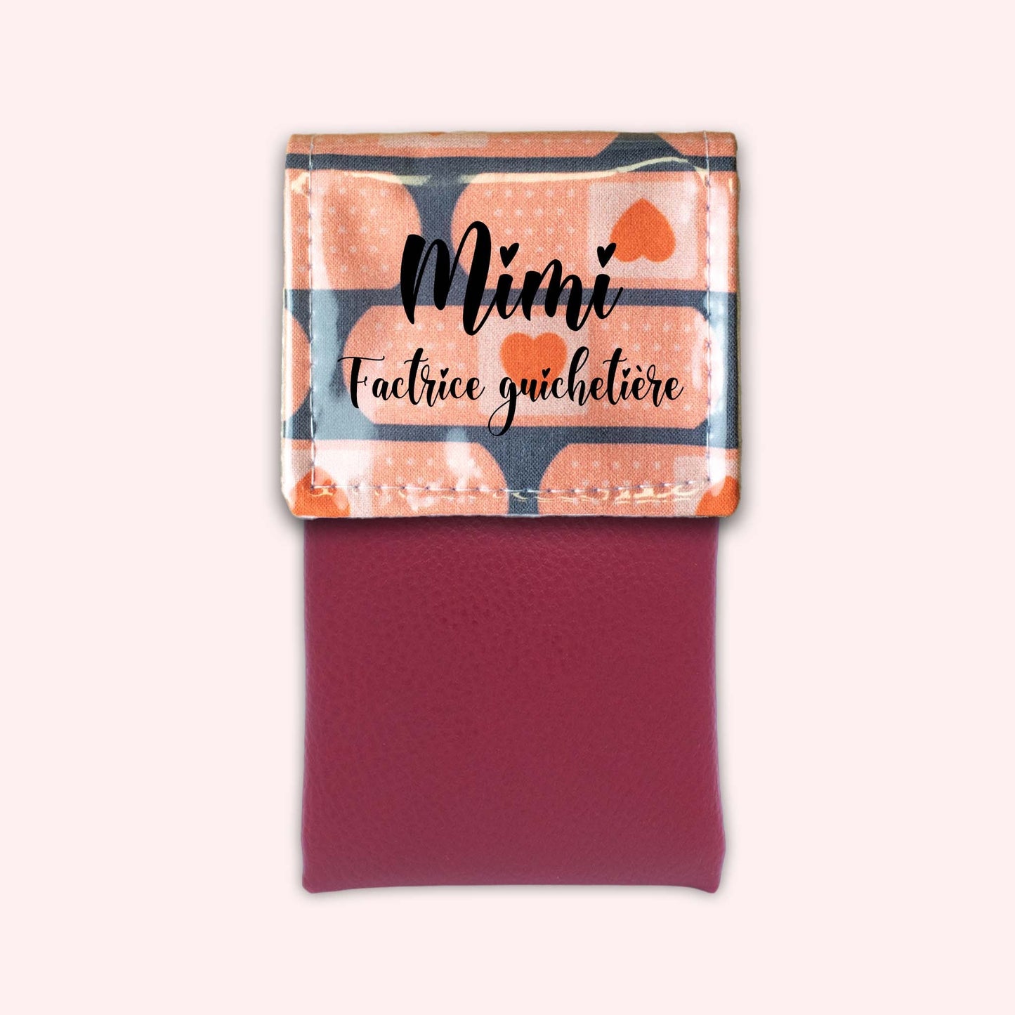 Salmon Bandages Magnetic Pouch