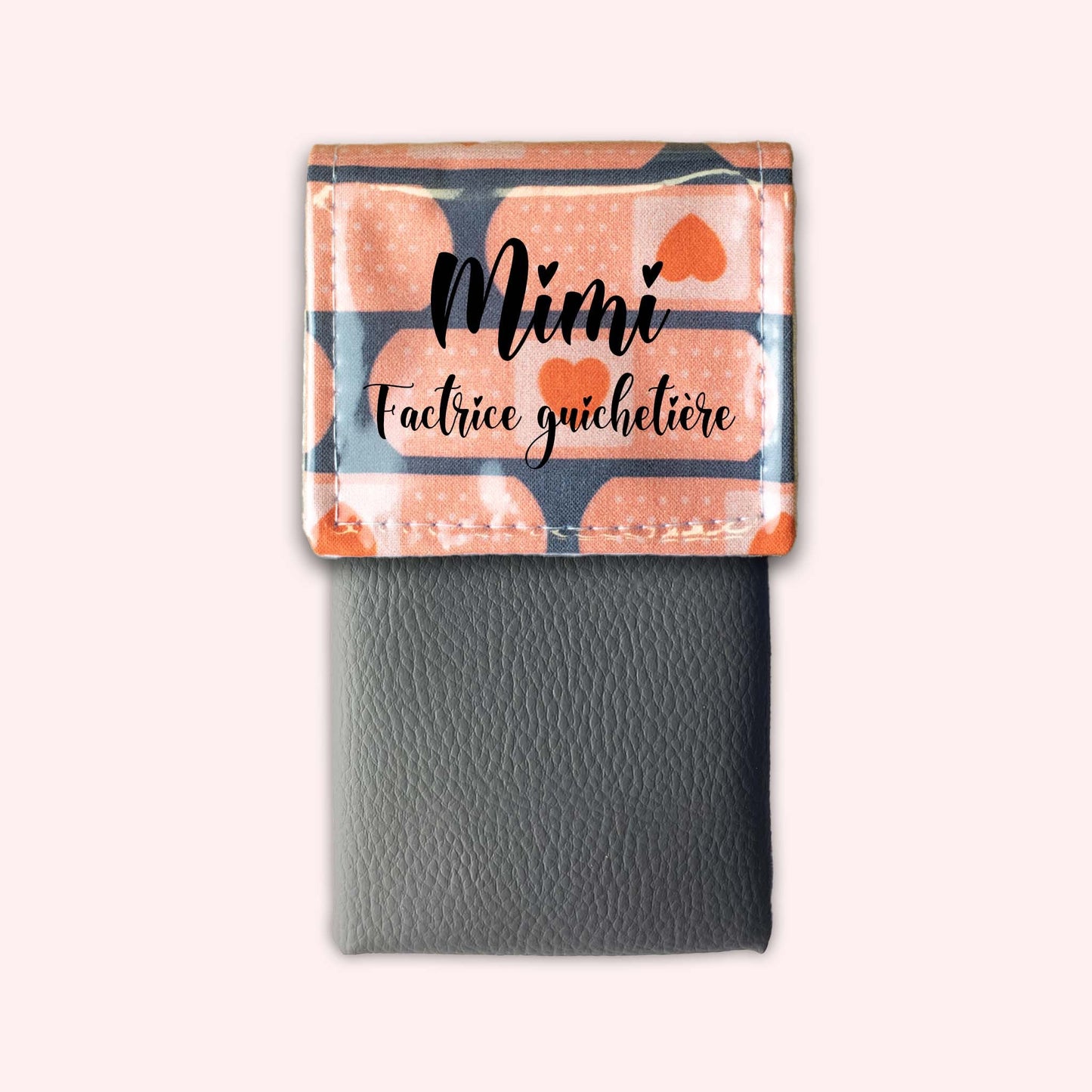 Salmon Bandages Magnetic Pouch