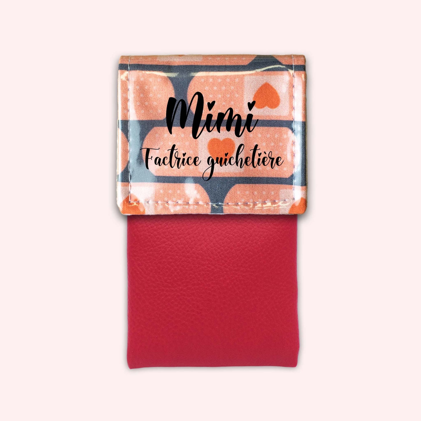 Salmon Bandages Magnetic Pouch