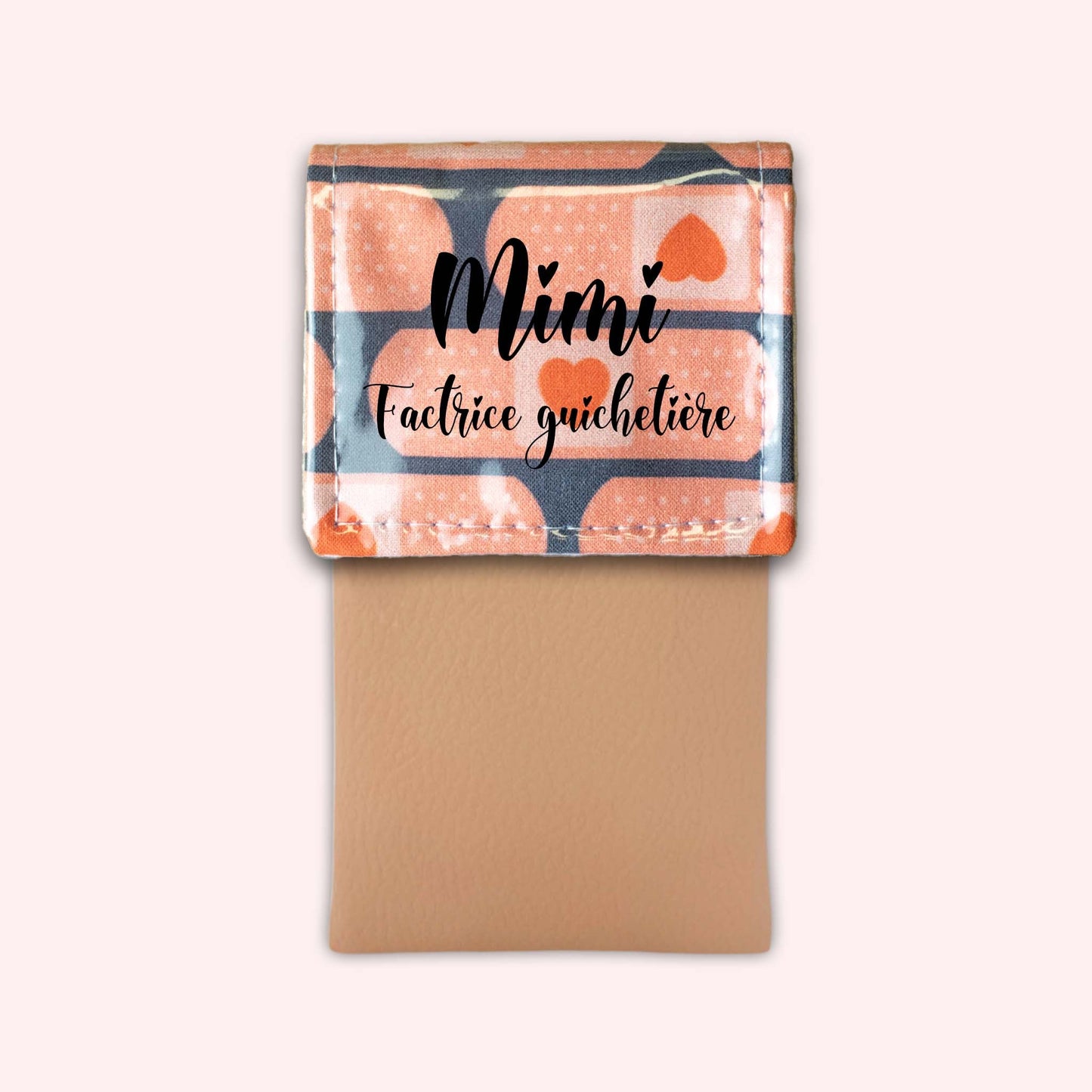 Salmon Bandages Magnetic Pouch