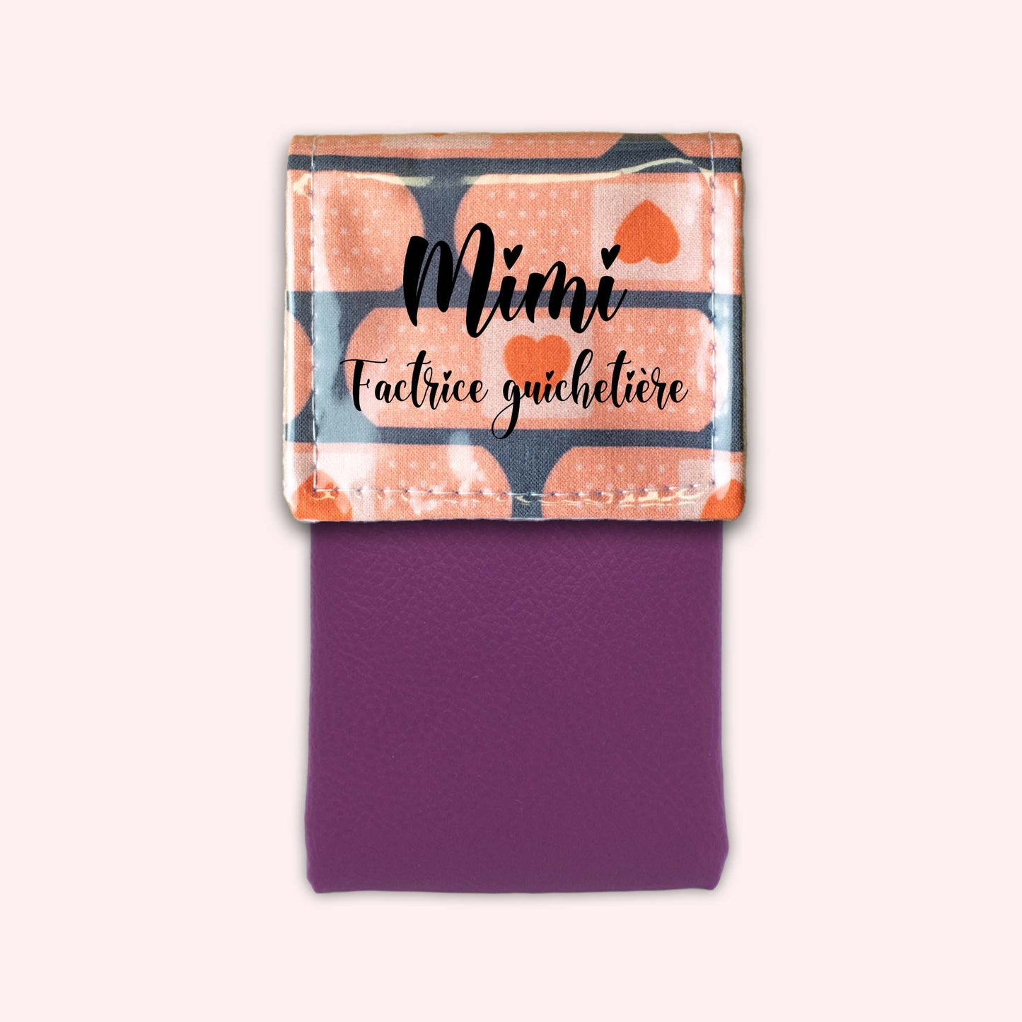Salmon Bandages Magnetic Pouch