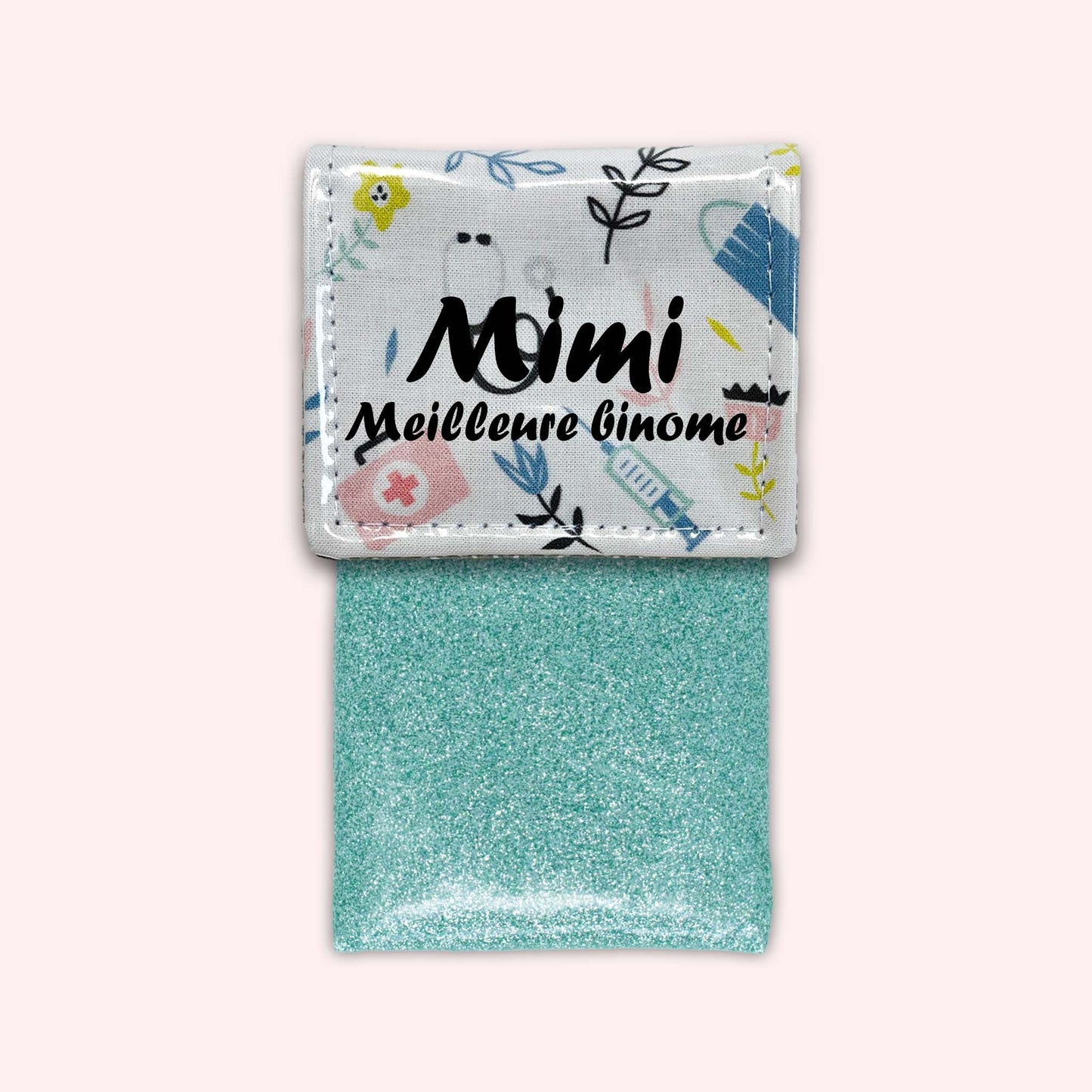 Pochette aimantée Médical Pastel
